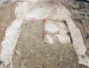 Marden henge’s chalk foundations contained a sunken hearth which could have been used for purification ceremonies 