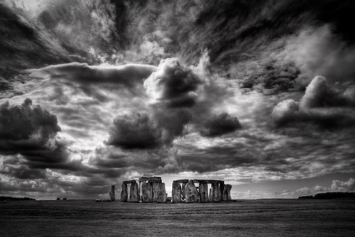 Storm looming over Stonehenge