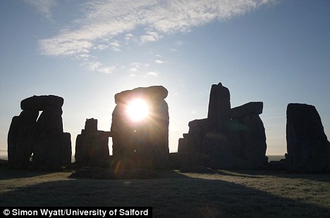 stonehenge-audio Mystery: The researchers found Stonehenge reacted to acoustic activity in a way that would have been noticeable to the Neolithic man suggesting it was built with acoustics in mind Read more: http://www.dailymail.co.uk/sciencetech/article-2131519/Was-Stonehenge-designed-sound-Researchers-recreate-ancient-site-sounded-like-Neolithic-man.html#ixzz1sTueveN7