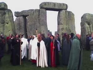 Stonehenge Equinox Druids