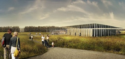 Exploring the past: The impressive new visitor centre will open on 18 December