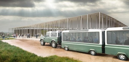 Exploring the past: The impressive new visitor centre will open on 18 December