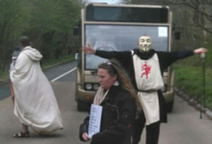 Here are some of the most irrational ones, people protesting against the parking charge and alcohol ban by delaying buses containing people who had paid to get in and hadn't brought booze!