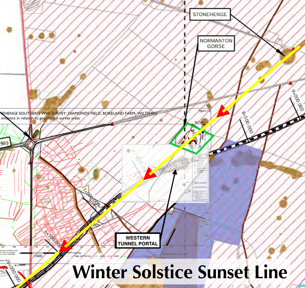 Western Portal Trenching SMR Montage