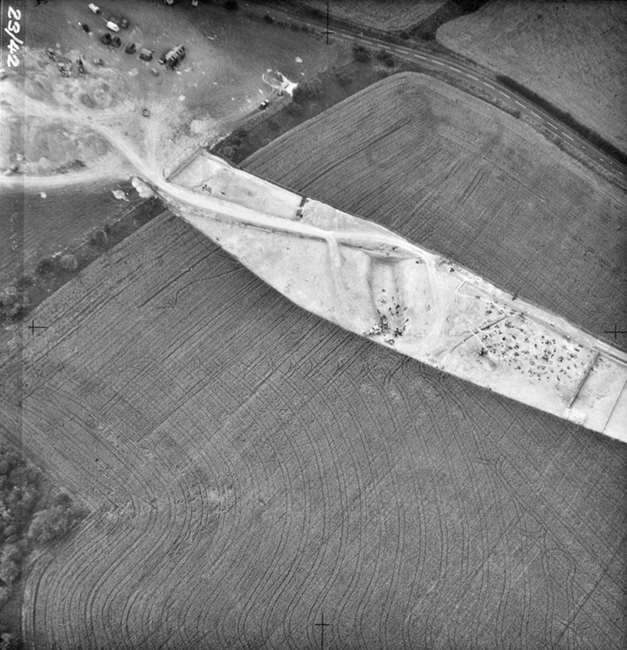 Durrington Excavation Aerial