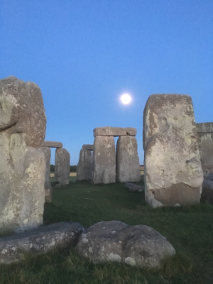 Full Moon Stonehenge